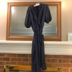 Old Navy Wrap Around Midi Dress